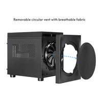 Chieftec The Cube CI-03B-OP mATX-Cube-Gehäuse