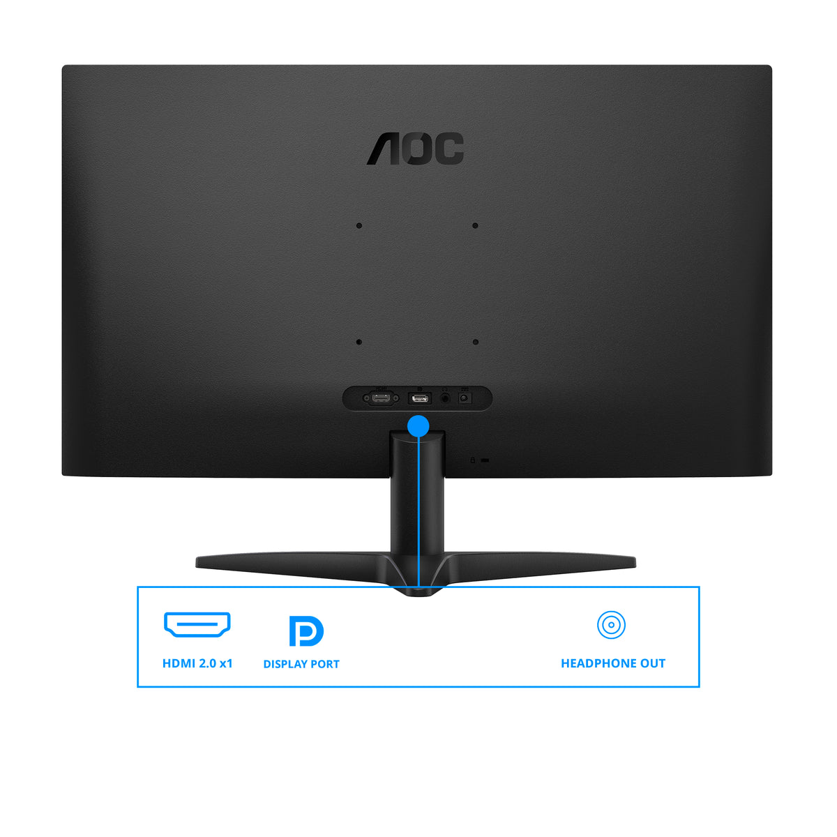 AOC B3 Q27B36X Computerbildschirm 68,6 cm (27") 2560 x 1440 Pixel Quad HD LED Schwarz