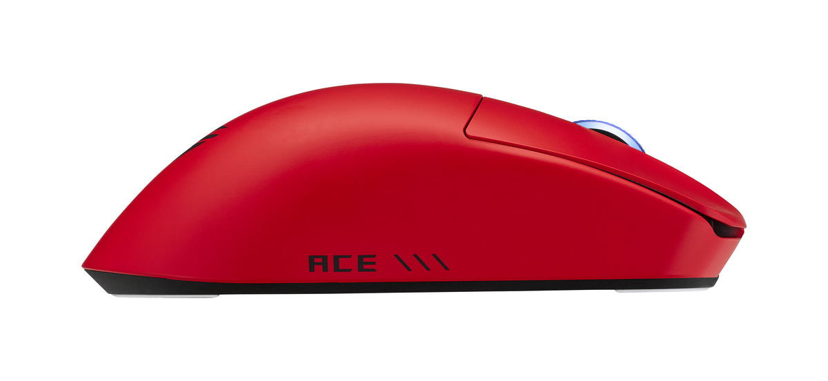 ASUS ROG Harpe II Ace RED Maus Gaming rechts RF Wireless + Bluetooth + USB Type-A Optisch 42000 DPI