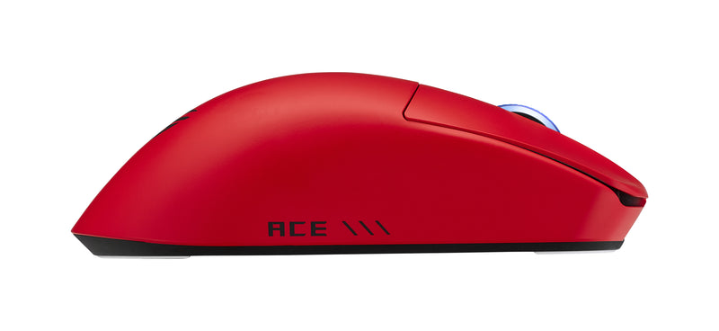 ASUS ROG Harpe II Ace RED Maus Gaming rechts RF Wireless + Bluetooth + USB Type-A Optisch 42000 DPI