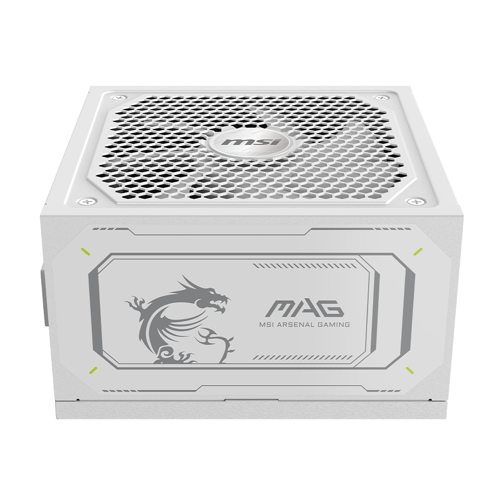 MSI MAG A1000GL PCIE5 WHITE Netzteil 1000 W 24-pin ATX ATX Weiß