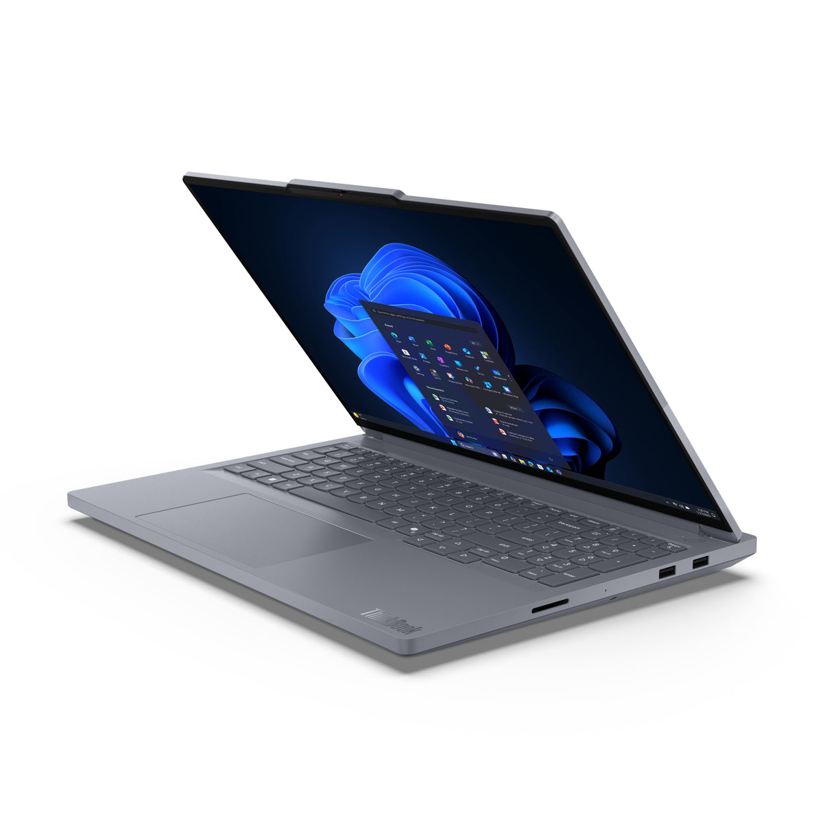 Lenovo ThinkBook 16p G6 ADR AMD Ryzen™ 9 8940HX Laptop 40,6 cm (16") WQXGA 32 GB DDR5-SDRAM 1 TB SSD NVIDIA GeForce RTX 5060 Wi-Fi 7 (802.11be) Windows 11 Pro Deutsch Grau
