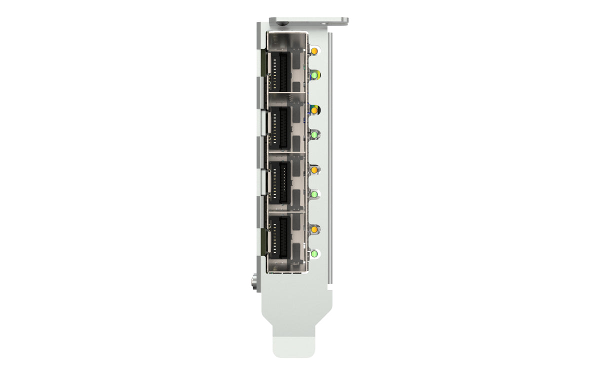 QNAP QXG-25G4SF-BCM Netzwerkkarte Eingebaut Faser 25000 Mbit/s