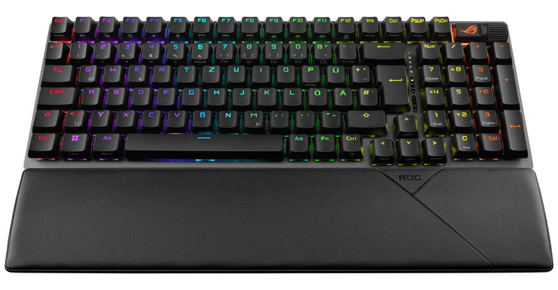 ASUS ROG Strix Scope II 96 Wireless Tastatur Gaming USB + RF Wireless + Bluetooth QWERTZ Deutsch Schwarz