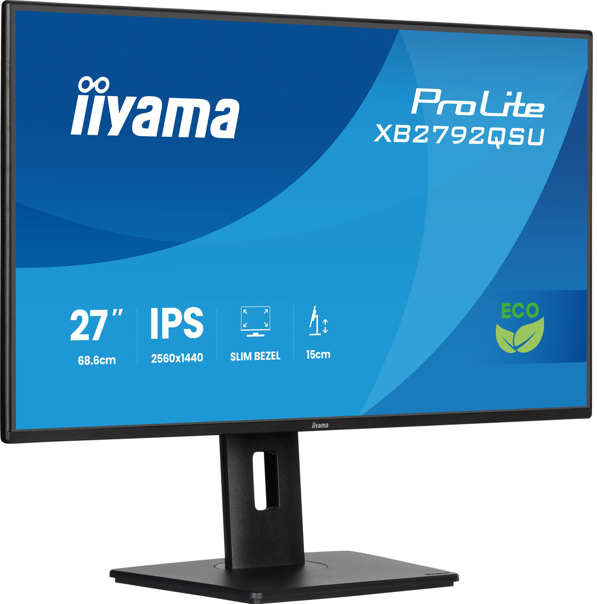 iiyama ProLite XB2792QSU-B1 Computerbildschirm 68,6 cm (27") 2560 x 1440 Pixel Quad HD LED Schwarz