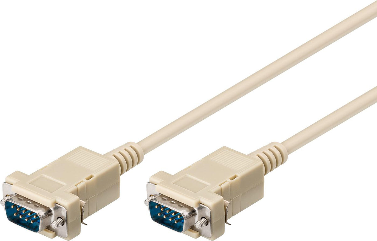 Microconnect SCSEHH2 Serien-Kabel Weiß 1,8 m DB-9