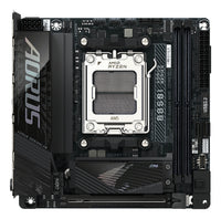 GIGABYTE B850I AORUS PRO Motherboard - Unterstützt AMD Ryzen 9000 Serie CPUs, 8+2+1 Phasen Digital-VRM, bis zu 8400MHz DDR5 (OC), 1xPCIe 5.0 + 1xPCIe 4.0 M.2, 2.5LAN, WIFI 7, USB 3.2 Gen 2