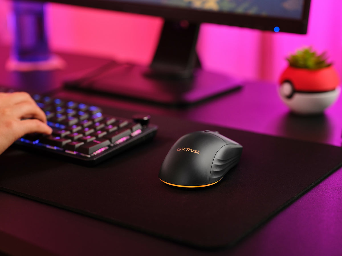 Trust GXT 927 Redex+ Maus Gaming rechts RF Wireless + USB Type-A Laser 25600 DPI