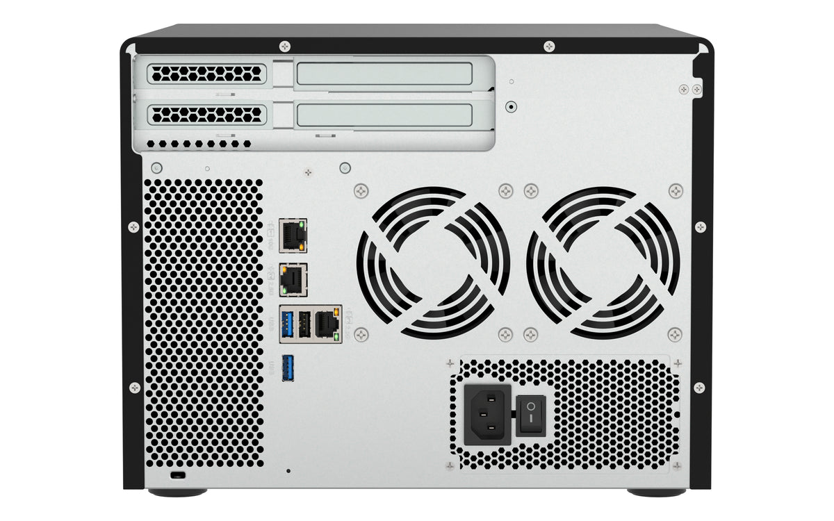 QNAP TS-855X SAN Tower Intel Atom® C5125 8 GB DDR4 0 TB QNAP QTS Schwarz