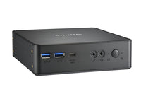 Shuttle XPC Nano PC NC40U, Intel Celeron 7305U, 1x HDMI, 1x DP,1xUSB-C/DP, 6x USB3.2, 1x 2.5" bay, 2x M.2, 1x LAN, RAID, 24/7 Dauerbetrieb, inkl. VESA & Stand