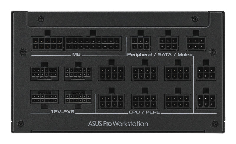 ASUS Pro WS 2200W Platinum Netzteil 20+4 pin ATX ATX Schwarz