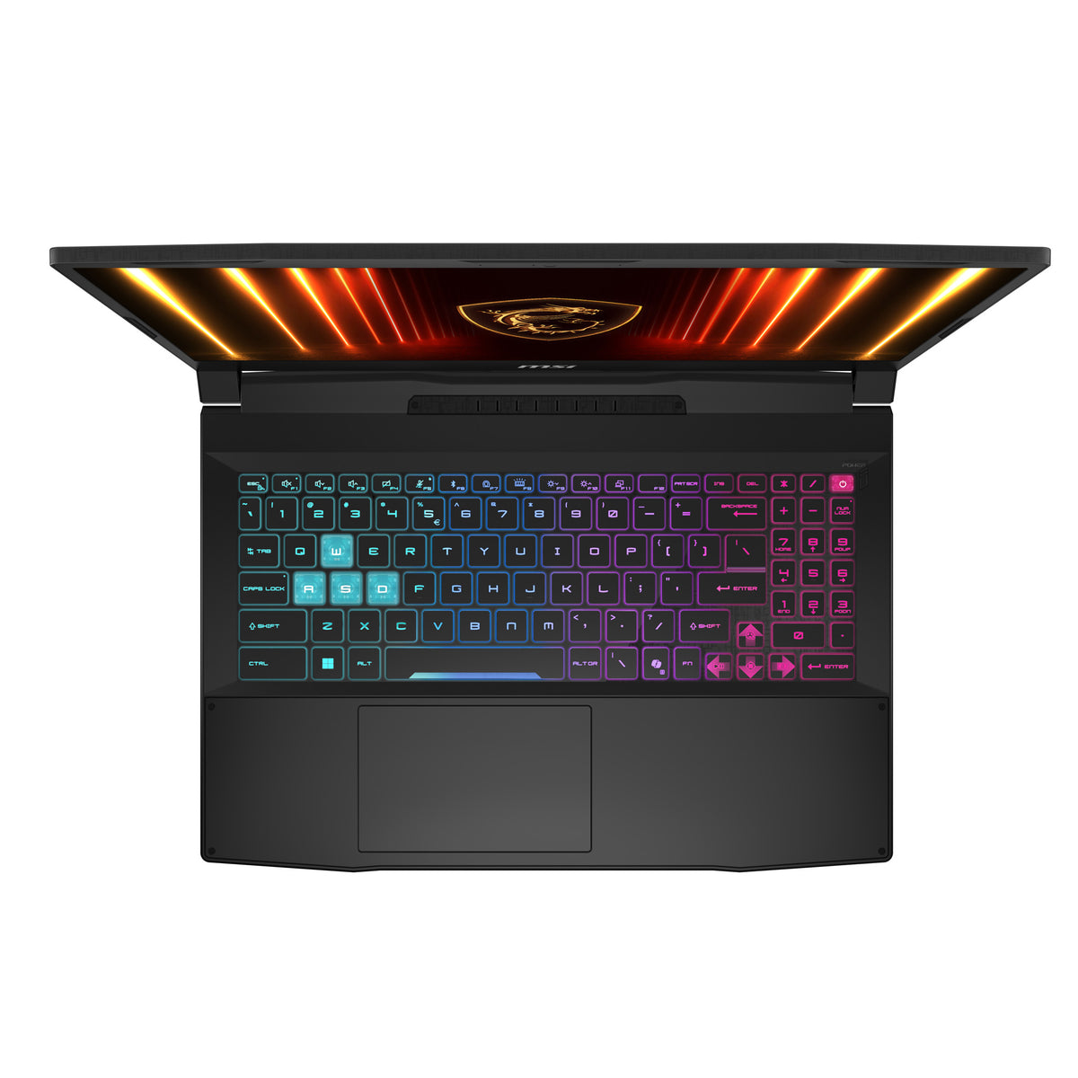 MSI Katana 15 HX B14WFK-008FR Intel® Core™ i7 i7-14650HX Laptop 39,6 cm (15.6") Full HD 16 GB DDR5-SDRAM 512 GB SSD NVIDIA GeForce RTX 5060 Wi-Fi 6E (802.11ax) Windows 11 Home Schwarz AZERTY Französisch