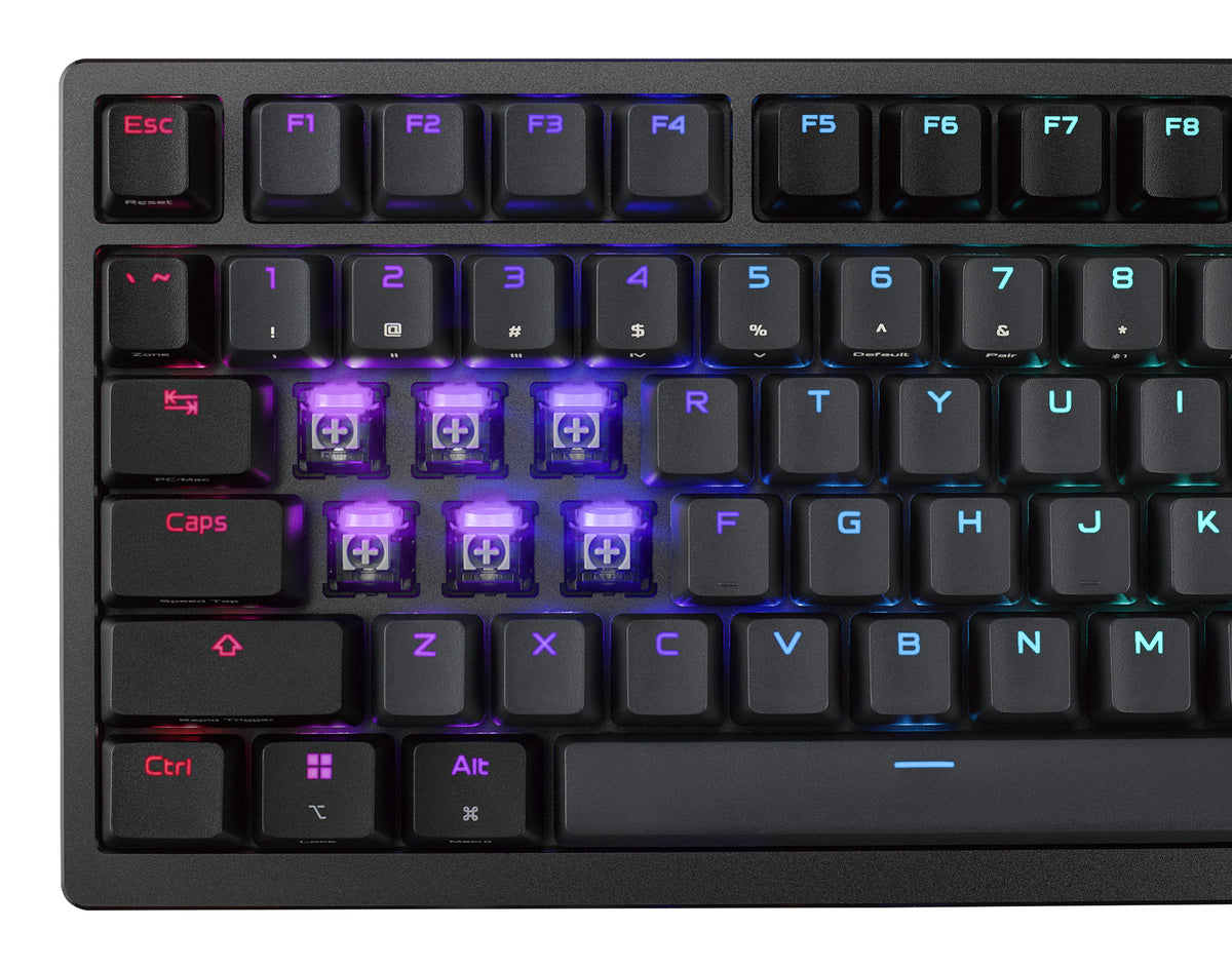 ASUS ROG Azoth 96 HE Tastatur Gaming USB + RF Wireless + Bluetooth QWERTZ Schwarz