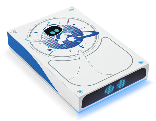 Seagate Game Drive Astro Bot Externe Festplatte 5 TB 2.0/3.2 Gen 1 (3.1 Gen 1) Weiß, Blau