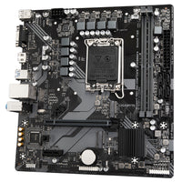 GIGABYTE B760M H DDR4 Motherboard - Unterstützt Intel Core 14. Generation CPUs, 6+1+1 Phasen Digital VRM, bis zu 3200MHz DDR4 (OC), 2xPCIe 4.0 M.2, GbE LAN, USB 3.2 Gen1