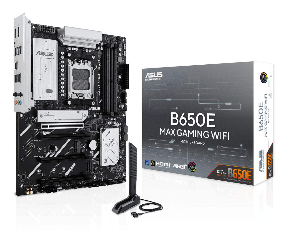 ASUS B650E MAX GAMING WIFI AMD B650 Sockel AM5 ATX