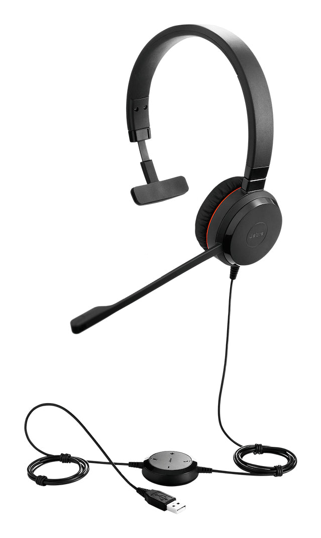 Jabra Evolve 30 II Kopfhörer Kabelgebunden Kopfband Büro/Callcenter USB Type-C / USB Type-A Schwarz