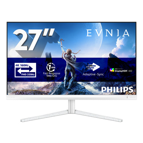 Philips Evnia 5000 Computerbildschirm 68,6 cm (27") 3840 x 2160 Pixel 4K Ultra HD LCD Weiß