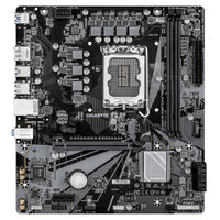 GIGABYTE B760M H V2 Mainboard - Unterstützt Intel Core Prozessoren der 14. Generation, digitales 5+1+1-Phasen-VRM, bis zu 8000MHz DDR5 (O.C.), 1xPCIe 4.0 M.2, 1GbE LAN, USB 3.2 Gen1