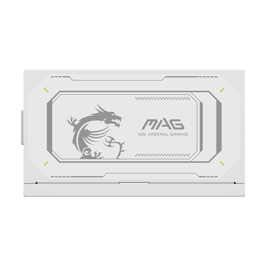 MSI MAG A1000GL PCIE5 WHITE Netzteil 1000 W 24-pin ATX ATX Weiß