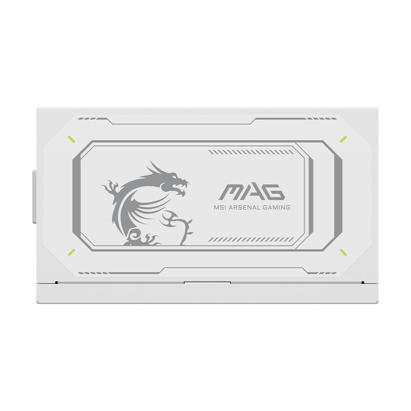 MSI MAG A1000GL PCIE5 WHITE Netzteil 1000 W 24-pin ATX ATX Weiß
