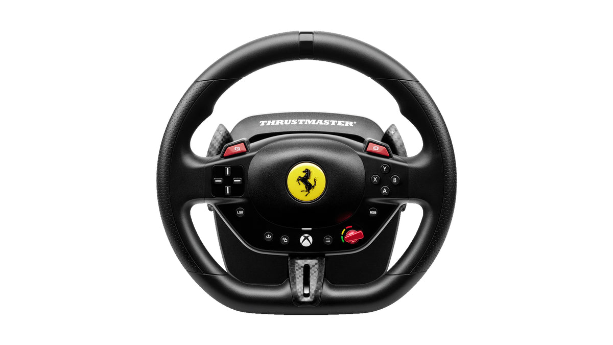 Thrustmaster T98 Ferrari 296 GTS Schwarz USB Lenkrad + Pedale Analog / Digital PC, Xbox One, Xbox Series S, Xbox Series X, Xbox One X, Xbox One S
