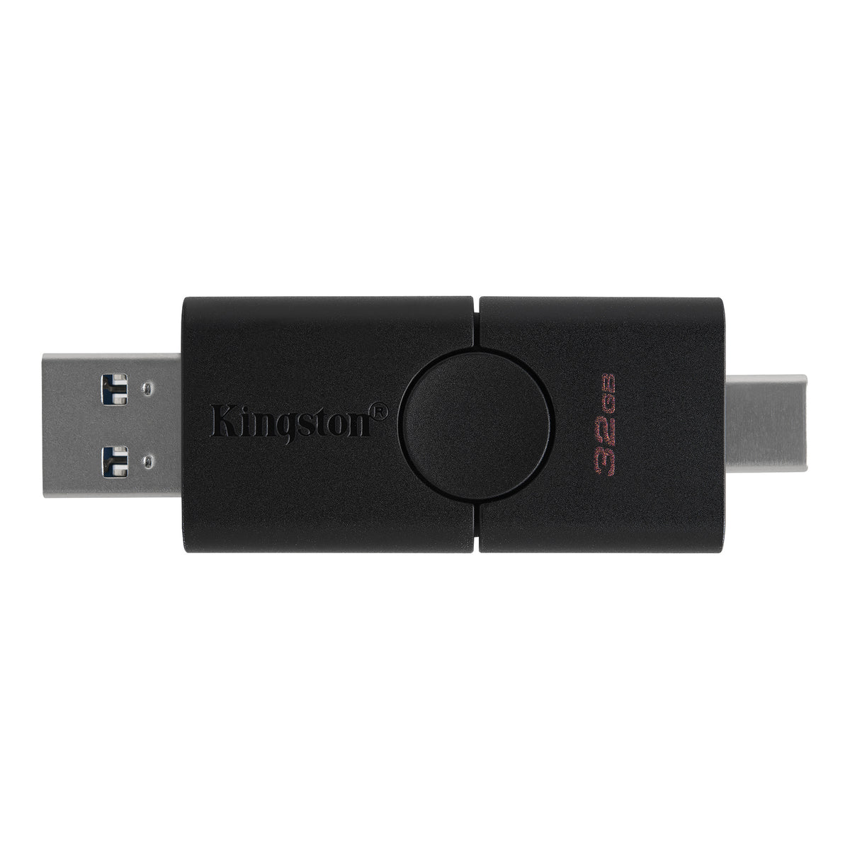 Kingston Technology DataTraveler Duo USB-Stick 32 GB USB Type-A / USB Type-C 3.2 Gen 1 (3.1 Gen 1) Schwarz