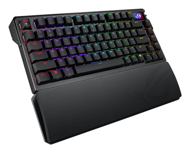 ASUS ROG Azoth Extreme Tastatur Gaming USB + RF Wireless + Bluetooth QWERTZ Französisch Schwarz