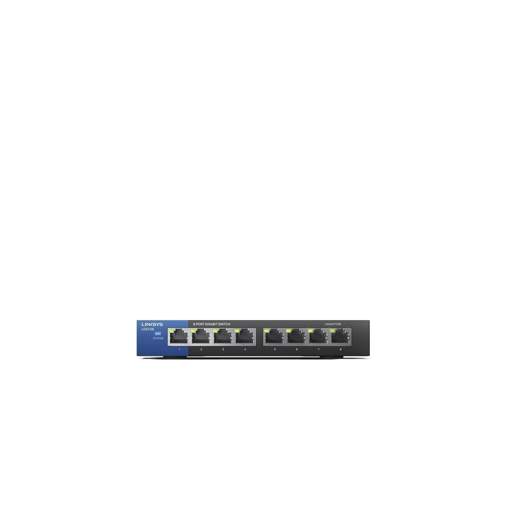 Linksys LGS108-EU: 8 Port Desktop Switch