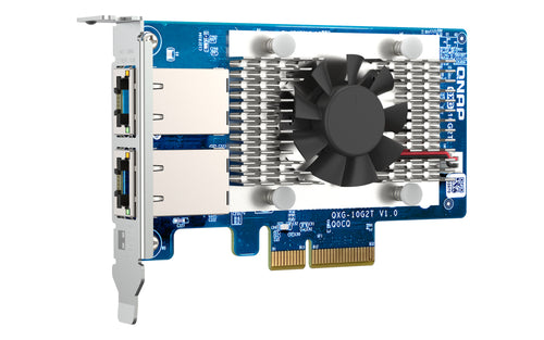 QNAP QXG-10G2T Netzwerkkarte Eingebaut Ethernet 10000 Mbit/s