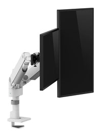 Neomounts DS65S-950WH2 Monitorarm 24-34" - Gasfeder - Topfix - mehrfach verstellbar - 180°-Stopp