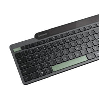 Lenovo 4Y41R69490 Tastatur Heimbüro Bluetooth Deutsch Schwarz, Grün