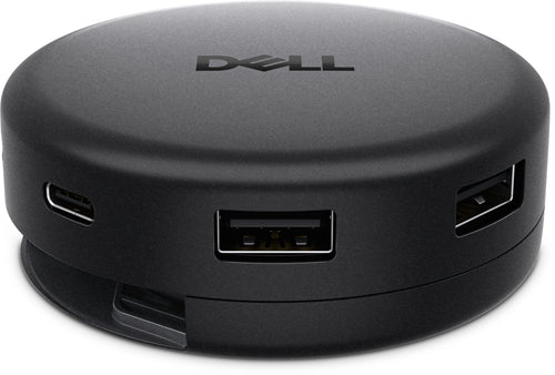 DELL DA326 Kabelgebunden USB 3.2 Gen 1 (3.1 Gen 1) Type-C Schwarz