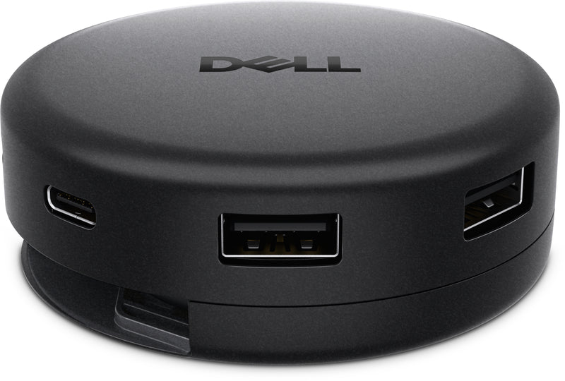 DELL DA326 Kabelgebunden USB 3.2 Gen 1 (3.1 Gen 1) Type-C Schwarz