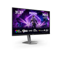 AOC AGON PRO AG326UZD2P Écran d'ordinateur 80 cm (31.5") 3840 x 2160 pixels 4K Ultra HD QLED Noir