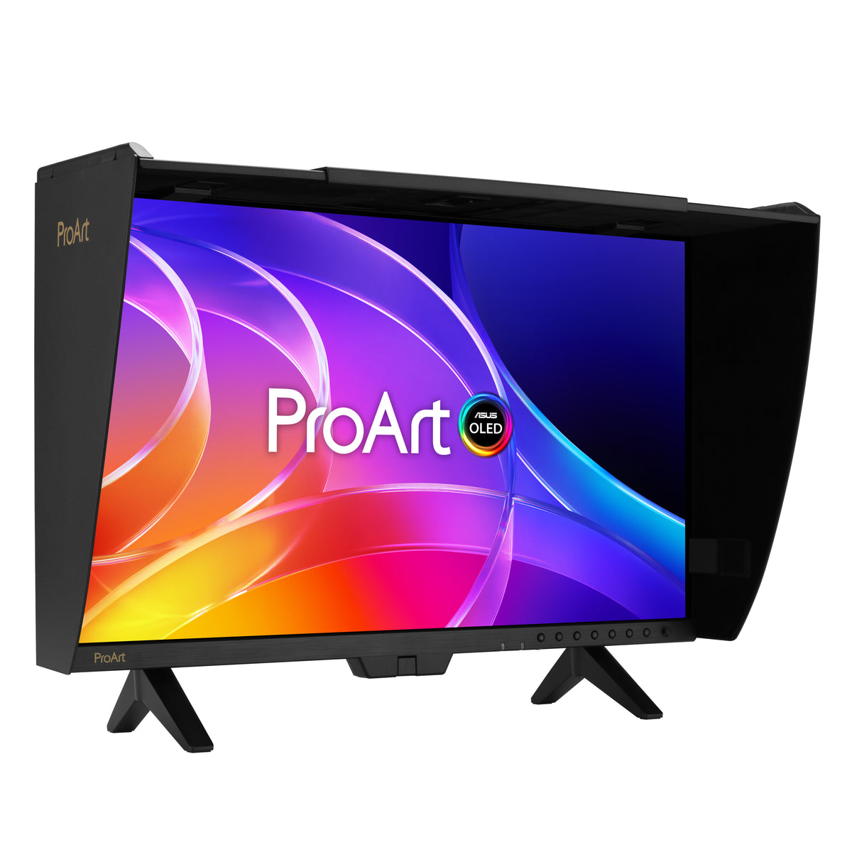 ASUS ProArt OLED PA27USD Computerbildschirm 67,3 cm (26.5") 3840 x 2160 Pixel 4K Ultra HD QD-OLED Schwarz