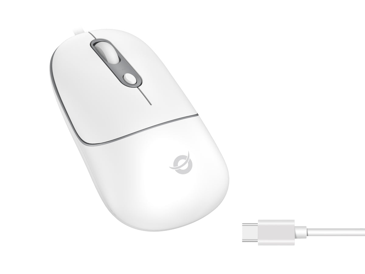 Conceptronic REGAS02W 4-Tasten Silent USB-C Maus