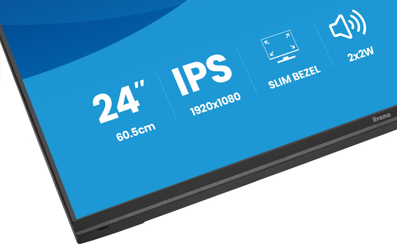 iiyama ProLite X2497HSU-B1 Computerbildschirm 60,5 cm (23.8") 1920 x 1080 Pixel Full HD LED Schwarz