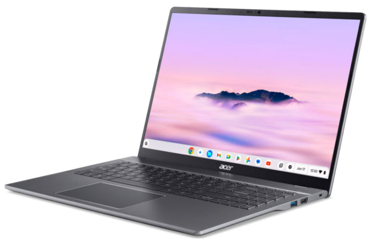 Acer Chromebook CB516-1H-5073 Intel Core 5 120U 40,6 cm (16") WUXGA 16 GB LPDDR5x-SDRAM 256 GB SSD Wi-Fi 6E (802.11ax) ChromeOS Grau QWERTZ Deutsch