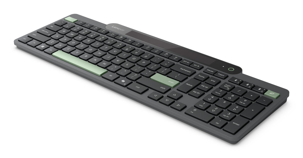 Lenovo 4Y41R69501 Tastatur Heimbüro Bluetooth Französisch, Deutsch Schwarz, Grün