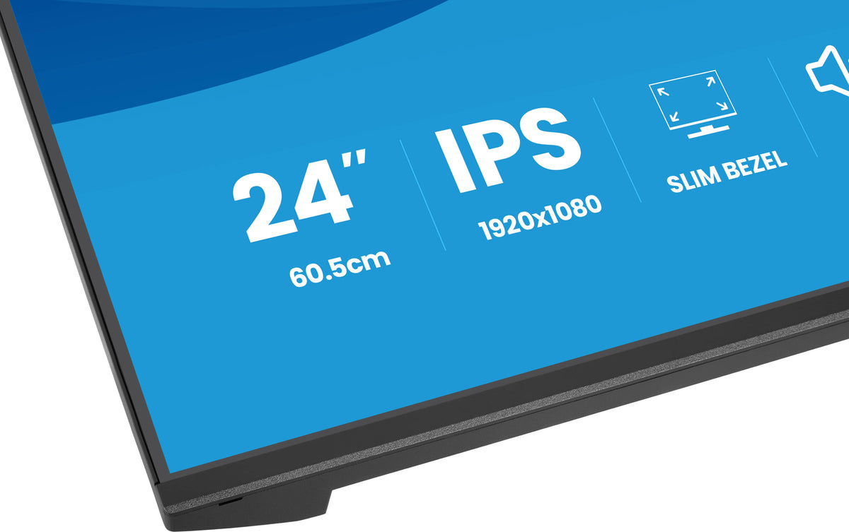 iiyama ProLite X2491HS-B1 Computerbildschirm 60,5 cm (23.8") 1920 x 1080 Pixel Full HD LCD Schwarz