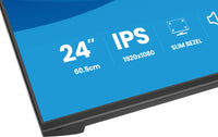 iiyama ProLite X2491HS-B1 Computerbildschirm 60,5 cm (23.8") 1920 x 1080 Pixel Full HD LCD Schwarz