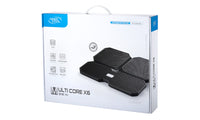 DeepCool MULTI CORE X6 Llaptop-Kühlpad 39,6 cm (15.6") Schwarz