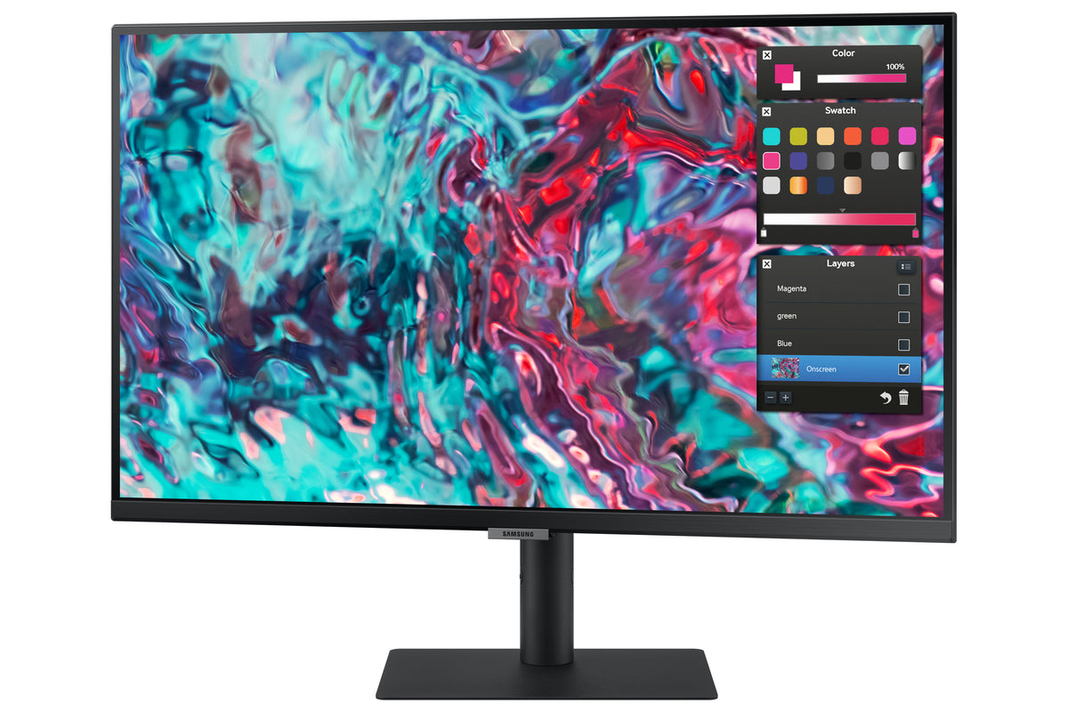 Samsung S80TB Computerbildschirm 68,6 cm (27") 3840 x 2160 Pixel 4K Ultra HD LED Schwarz