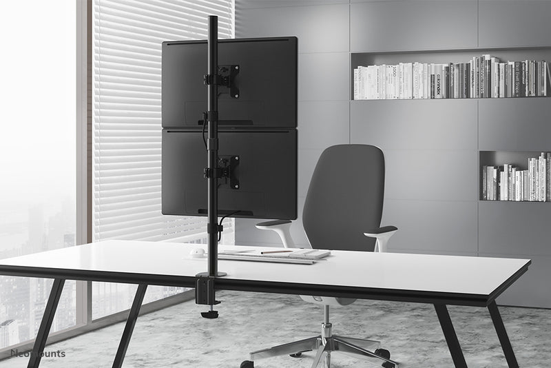 Neomounts FPMA-D550DVBLACK Monitorarm 10-32" - vertikale Montage