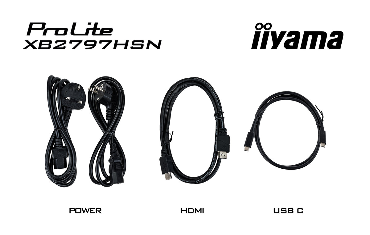 iiyama ProLite XB2797HSN-B1 Computerbildschirm 68,6 cm (27") 1920 x 1080 Pixel Full HD LCD Schwarz