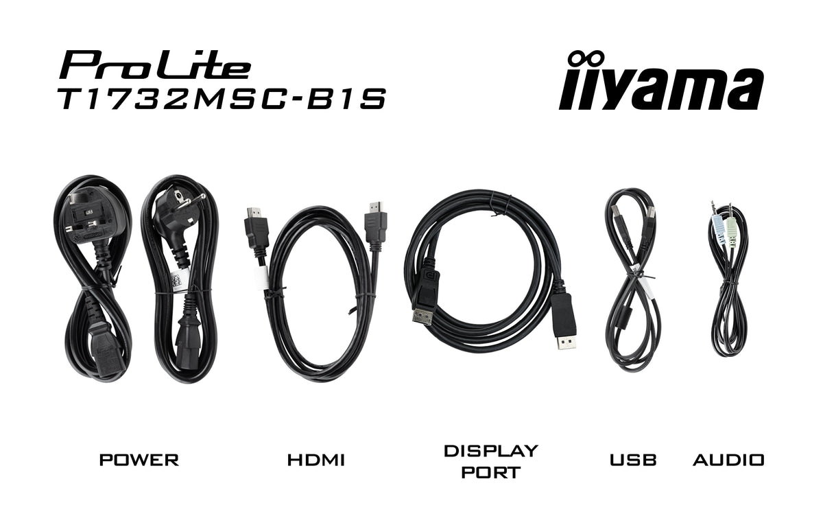 iiyama ProLite Computerbildschirm 43,2 cm (17") 1280 x 1024 Pixel SXGA LED Touchscreen Tisch Schwarz