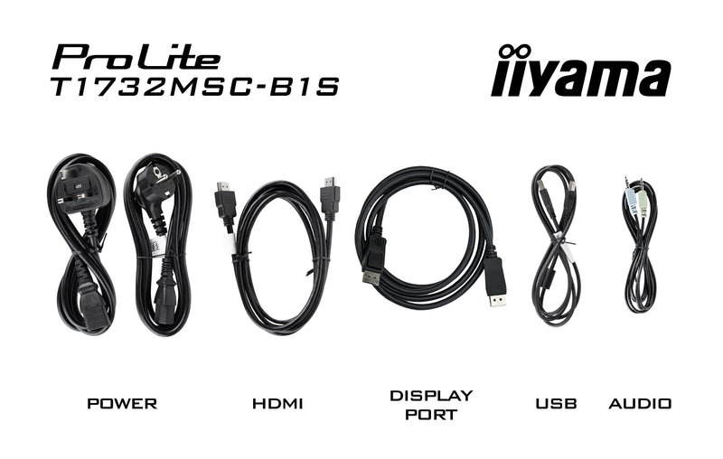 iiyama ProLite Computerbildschirm 43,2 cm (17") 1280 x 1024 Pixel SXGA LED Touchscreen Tisch Schwarz