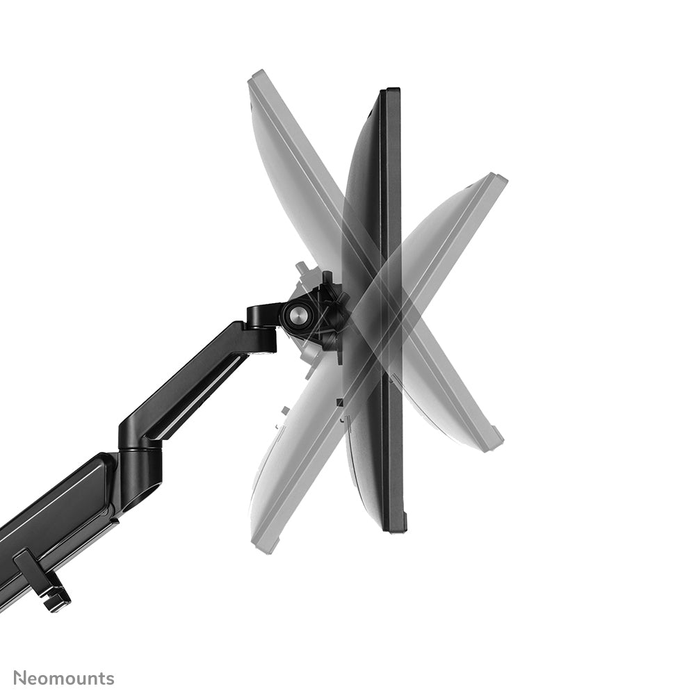 Neomounts DS70-810BL2 Monitorarm 17-32" - Gasfeder - platzsparend - 180°-Stopp