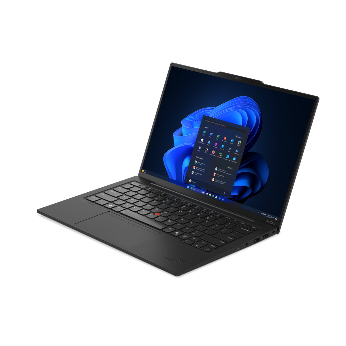Lenovo ThinkPad X1 Carbon Gen 13 Aura Edition Copilot+ PC Intel Core Ultra 7 258V Laptop 35,6 cm (14") 2.8K 32 GB LPDDR5x-SDRAM 2 TB SSD Wi-Fi 7 (802.11be) Windows 11 Pro Deutsch Schwarz